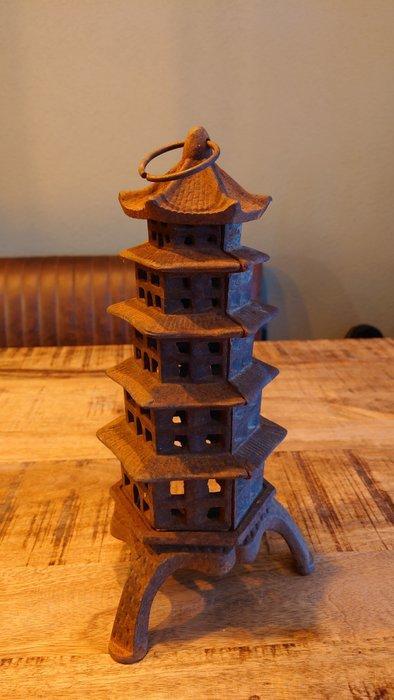 Japanse pagode - IJzer (gegoten) - Japan - 20e eeuw, Antiquités & Art, Antiquités | Autres Antiquités