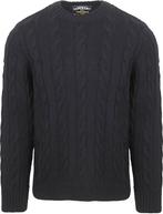 Superdry Pullover Jacob Cable Navy maat Maat 52/54 (L) Heren, Kleding | Heren, Maat 52/54 (L), Nieuw, Superdry, Verzenden