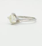 Verlovingsring - 18 karaat Witgoud - 0.93ct. tw. Diamant, Handtassen en Accessoires