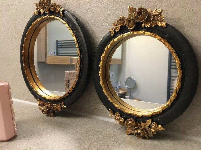 Spiegel (2) - Glas, Hars - FRANSE ROOSJES SPIEGELS, Huis en Inrichting, Overige Huis en Inrichting