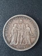 Frankrijk. 5 Francs 1873-A Hercule (Zonder minimumprijs)