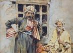 Rubens Santoro (1859 - 1942) - Fumatori arabi