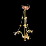 Plafondlamp - Wenen met Cloisonné - Brons, Emaille