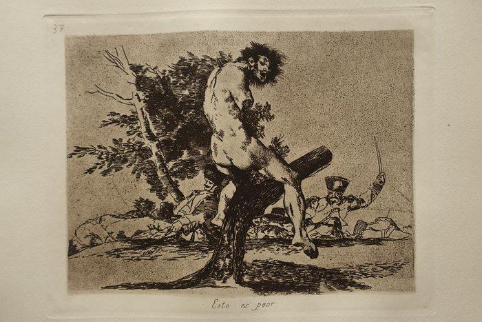 Francisco de Goya (1746-1828), after - Blatt #37: Esto es, Antiek en Kunst, Antiek | Overige Antiek