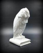 Herend - Beeldje, Art Deco owl bookend - 30 cm - Porselein, Antiek en Kunst, Antiek | Glaswerk en Kristal