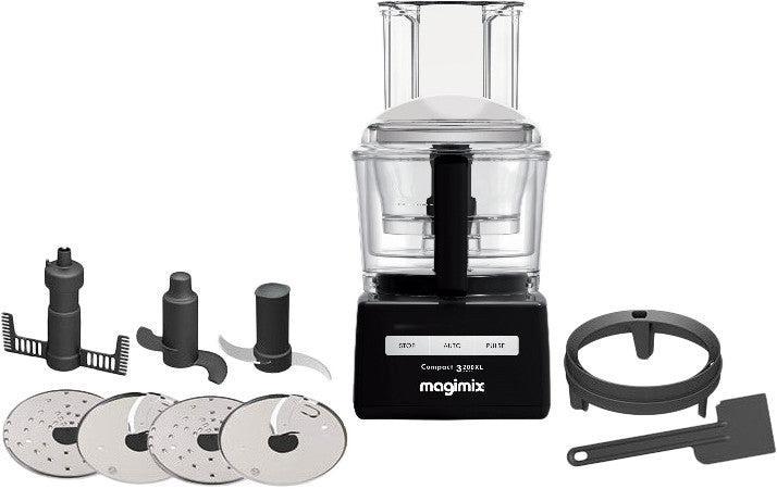 Magimix CS 3200 XL Zwart Foodprocessors, Elektronische apparatuur, Keukenmixers, Verzenden