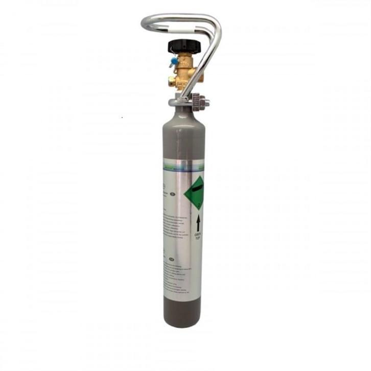 Osaka Hervulbare aquarium CO2 Gasfles 500 gram, Dieren en Toebehoren, Vissen | Aquaria en Toebehoren, Filter of Co2, Nieuw, Ophalen of Verzenden