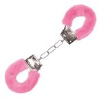 Roze Handboeien Pluche, Verzenden, Nieuw