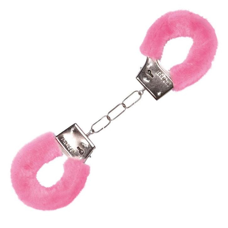 Roze Handboeien Pluche, Hobby en Vrije tijd, Feestartikelen, Nieuw, Verzenden