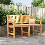 vidaXL Banc de jardin 149,5x60x90 cm bois de teck solide, Tuin en Terras, Tuinsets en Loungesets, Verzenden