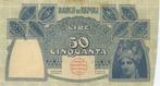 Italië. - 50 Lire 1914 - Gigante BN 6E (Zonder Minimumprijs)