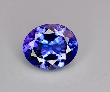 Zonder Minimumprijs - 1 pcs Blauw Tanzaniet - 4.69 ct - beschikbaar voor biedingen