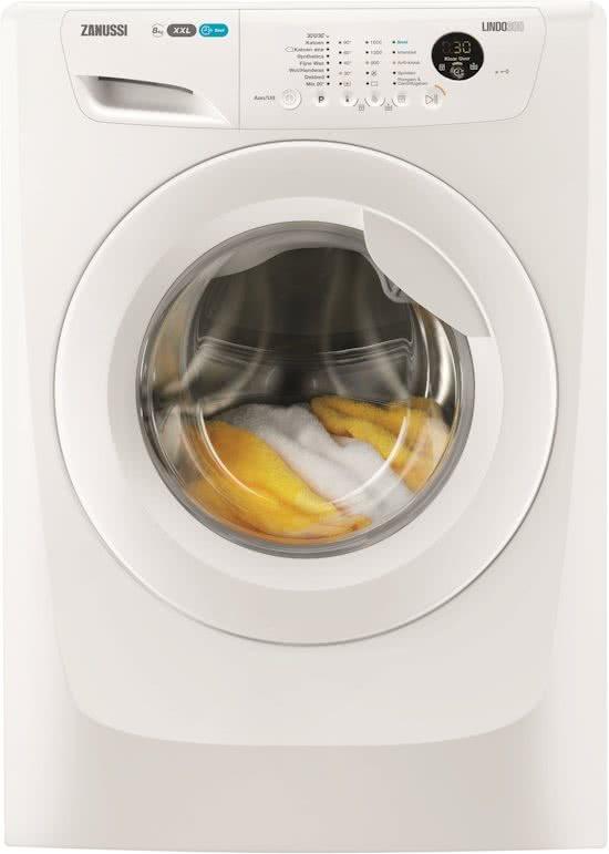 Zanussi ZWF81663W - Wasmachine - 8 kg - 1600 tpm -, Elektronische apparatuur, Wasmachines, Ophalen of Verzenden