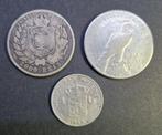 Wereld. 3 Silver Coins 1888/1944  (Zonder Minimumprijs)