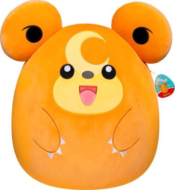 Jazwares Pokémon Squishmallow Microbead Pluche-Teddiursa beschikbaar voor biedingen