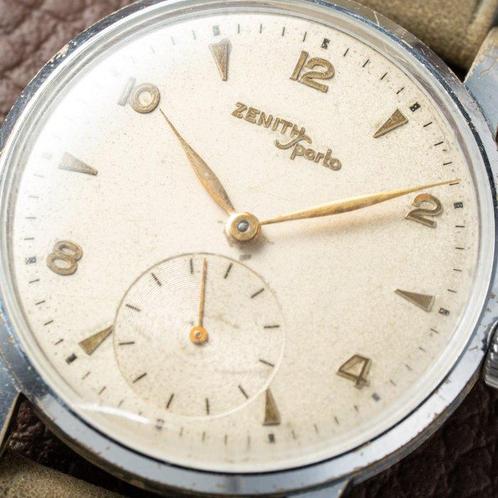 Zenith - Sporto - Sans Prix de Réserve - Homme - 1960-1969, Handtassen en Accessoires, Horloges | Antiek