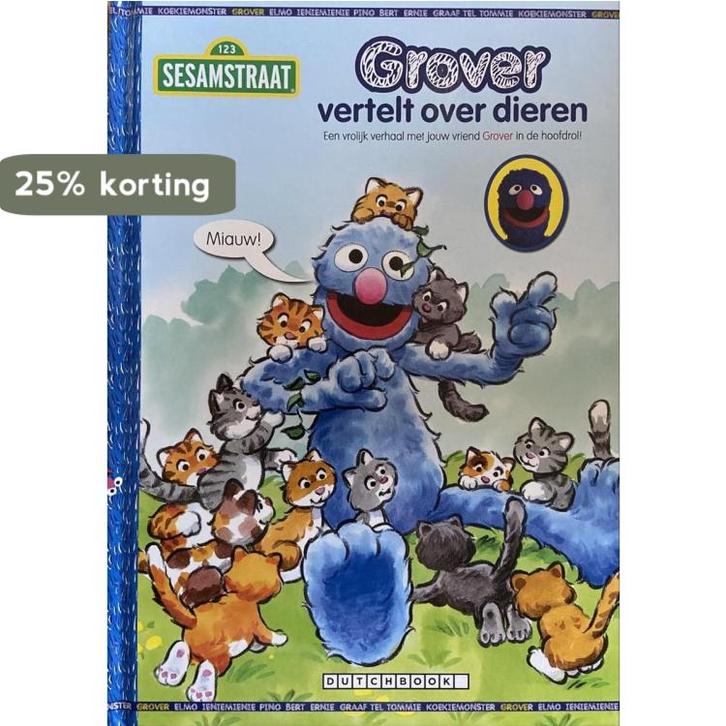 GROVER vertelt over dieren 9789086517381 Sarah Albee, Livres, Livres pour enfants | 4 ans et plus, Envoi
