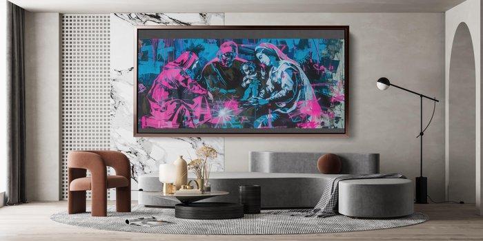 Dine Chanima - (XXL) Giant Divine Wisdom Graffiti, Antiek en Kunst, Kunst | Designobjecten