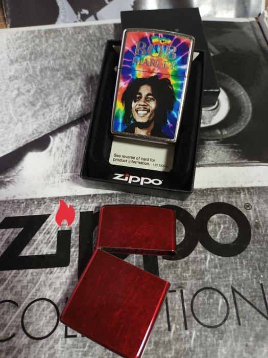 Zippo - Original Zippo Rarität Bob Marley Hope Road Music, Verzamelen, Rookartikelen, Aanstekers en Luciferdoosjes
