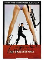 Roger Moore and Carole Bouquet - Autographed Photo James, Nieuw