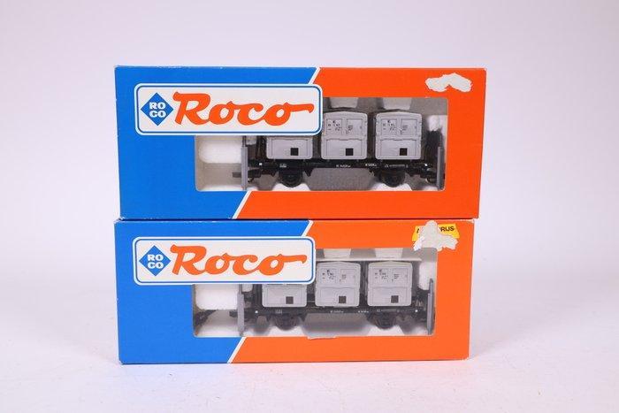 Roco H0 - 46527/46527.2 - Modeltrein goederenwagon (2) -, Hobby en Vrije tijd, Modeltreinen | H0