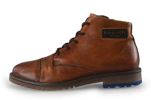 Bugatti Veterboots in maat 43 Cognac | 5% extra korting, Kleding | Heren, Schoenen, Overige kleuren, Zo goed als nieuw, Boots