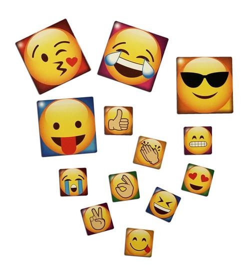 Set van 65 emoticons koelkastmagneten, Doe-het-zelf en Bouw, Gereedschap | Overige machines, Nieuw, Verzenden