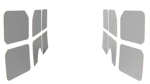Wandbetimmering en deurpanelen hout Mercedes Citan 2012-2021, Autos : Pièces & Accessoires, Habitacle & Garnissage, Envoi