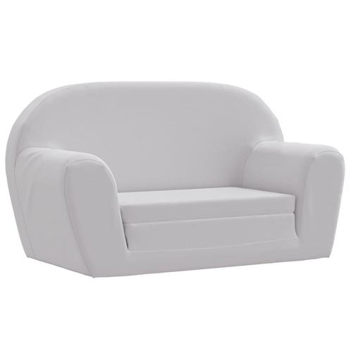 vidaXL Loungestoel voor kinderen uitklapbaar lichtgrijs, Kinderen en Baby's, Kinderstoelen, Nieuw, Verzenden