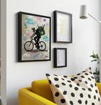 Le Yack - Uber War - Hand signed - Painting and screen