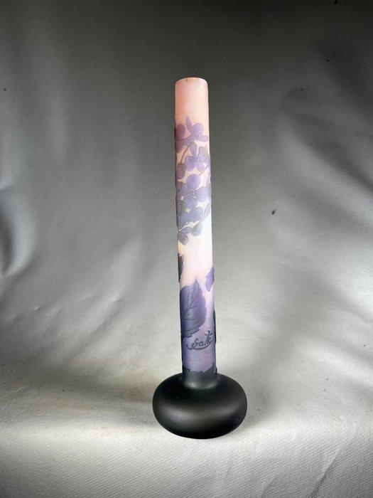 Emile Gallé - Vaas - Glas, Antiek en Kunst, Antiek | Glaswerk en Kristal