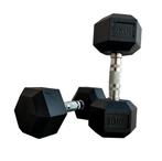 Hexagon dumbbellset - 22,5 kg t/m 30 kg, Sport en Fitness, Fitnessmaterialen, Verzenden, Nieuw, Armen