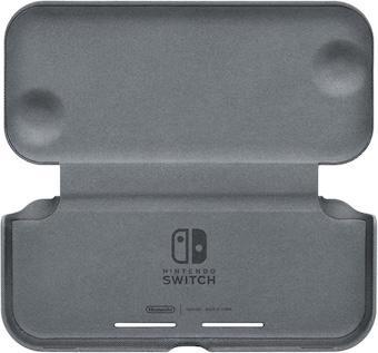 Nintendo Switch Lite Flip Cover Grijs (Switch Accessoires), Games en Spelcomputers, Spelcomputers | Nintendo Switch, Zo goed als nieuw