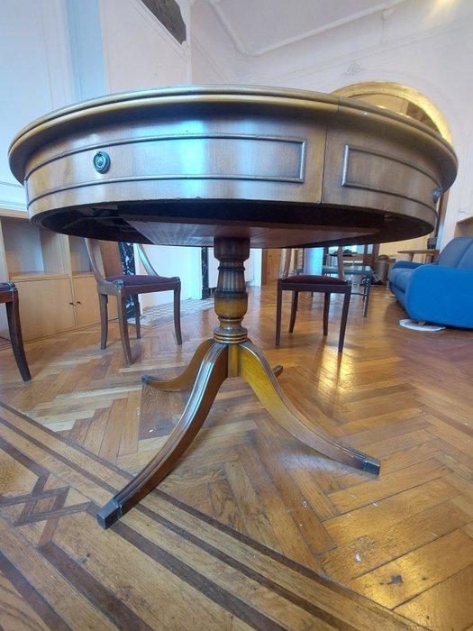 Eettafel (7) - Hout - en 6 stoelen, Antiquités & Art, Antiquités | Autres Antiquités