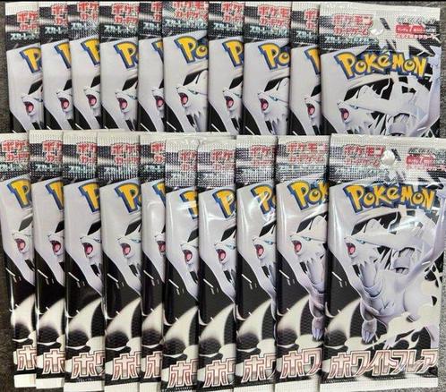 Pokémon - 40 Booster pack - White Flare - Scarlet & Violet, Hobby en Vrije tijd, Verzamelkaartspellen | Pokémon