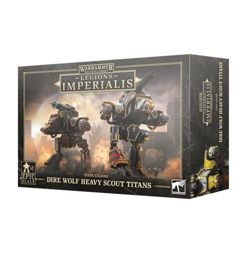 The Horus Heresy Dire Wolf Heavy Scout Titans (warhammer, Hobby en Vrije tijd, Wargaming, Ophalen of Verzenden