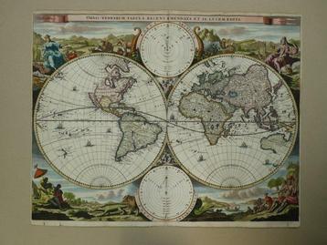 World - Continenten; Daniel Stoopendael - Orbis Terrarum beschikbaar voor biedingen