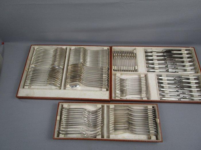 Bestekset - Verzilverd - 12 personen / 120 delen - 100%, Antiek en Kunst, Antiek | Meubels | Tafels