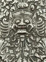 No reserve-Grote aan beide zijden gedecoreerde Balinese, Antiek en Kunst