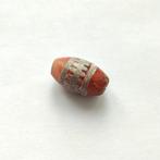 Oud-Burmaanse, Pyu-staten Geëtste carneool Ovale kraal met