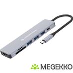 Conceptronic DONN19G notebook dock & poortreplicator Bedraad, Verzenden