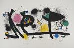 Joan Miro (1893-1983) - Jardin surréaliste : Femme et oiseau, Antiquités & Art