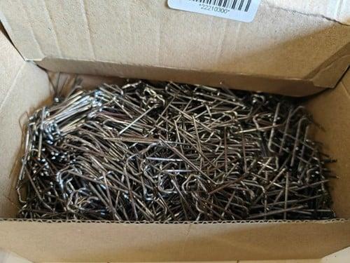 Krammen 10-50 Doos 1 kg, Huis en Inrichting, Woonaccessoires | Kunstplanten en Kunstbloemen, Nieuw