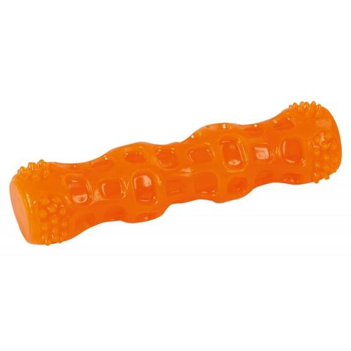 Stok toyfastic, squeaky oranje 18xØ4cm - kerbl, Dieren en Toebehoren, Honden-accessoires, Nieuw