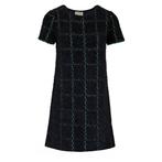 Friendly Sweater • zwart groen geruite jurk • L, Kleding | Dames, Friendly Sweater, Verzenden, Nieuw, Zwart