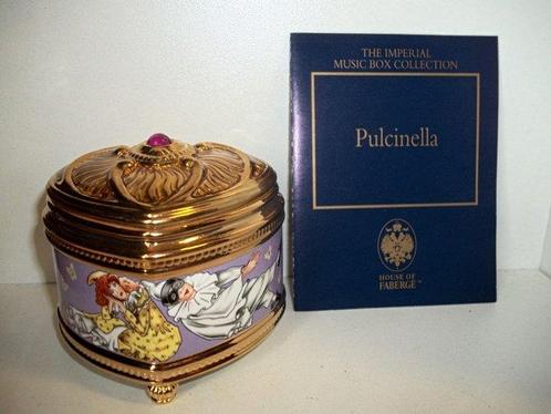 House of Fabergé - Pulcinella music and jewellery box with, Antiek en Kunst, Curiosa en Brocante