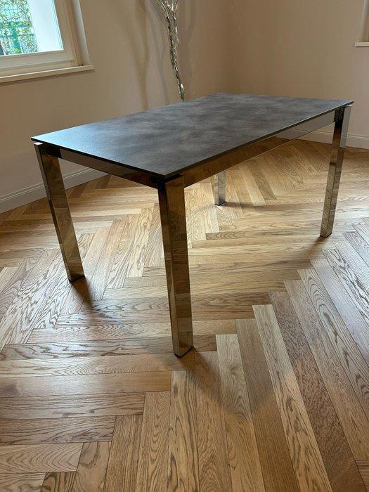 Calligaris - Table à rallonge - Connubia Baron - Acier, bois, Antiek en Kunst, Kunst | Designobjecten