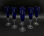 Maestri Muranesi - Champagne fluitje (6) - Kristal - Calici, Antiek en Kunst