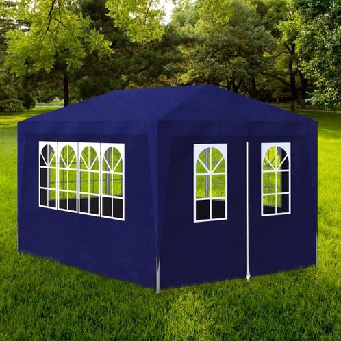 vidaXL Partytent 3x4 m blauw, Jardin & Terrasse, Tonnelles, Envoi