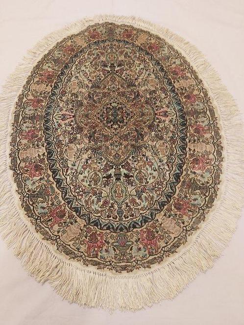 Vloerkleed - 92 cm - 63 cm - Hierke zijden Chinese tapijt, Huis en Inrichting, Stoffering | Tapijten en Vloerkleden